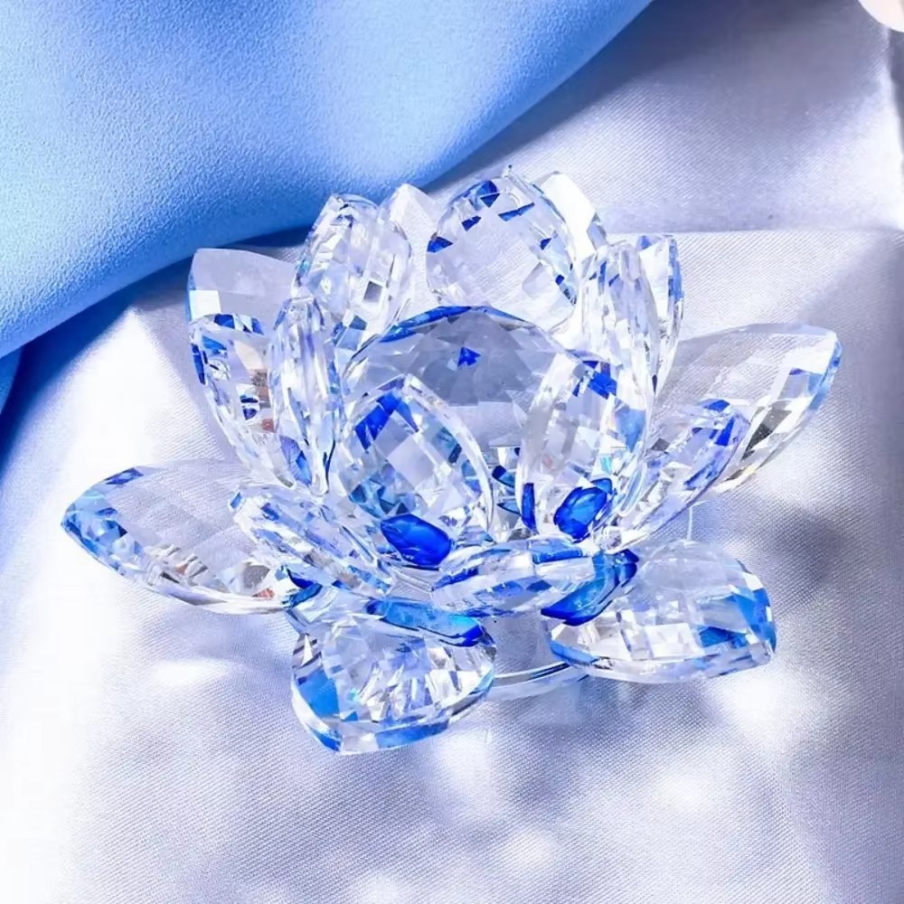 60-140mm Kristal Lotus Çiçeği  - Paper Weight Crystal incelemesi ve fiyatı