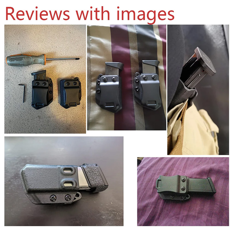 IWB OWB 9mm.40 evrensel Kemer  - Magazine Holder Rack incelemesi ve fiyatı