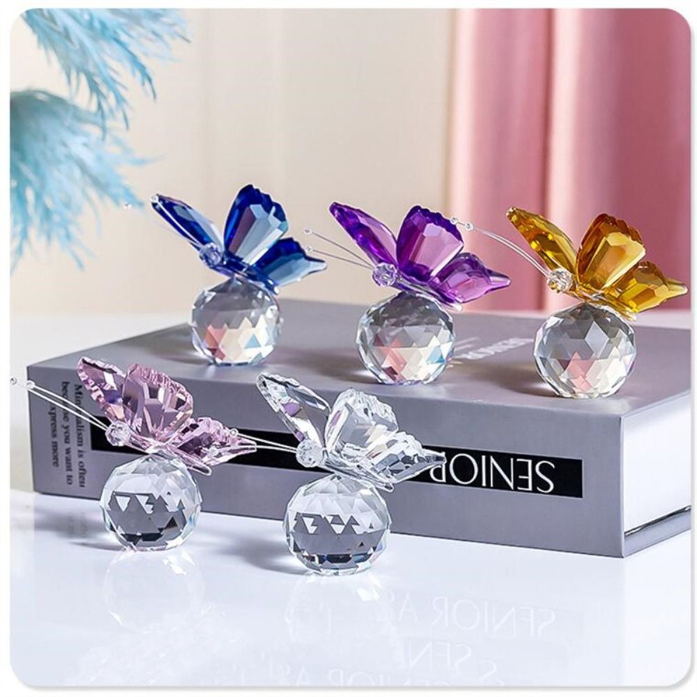 Top heykelcik ile kristal kele - Paper Weight Crystal incelemesi ve fiyatı