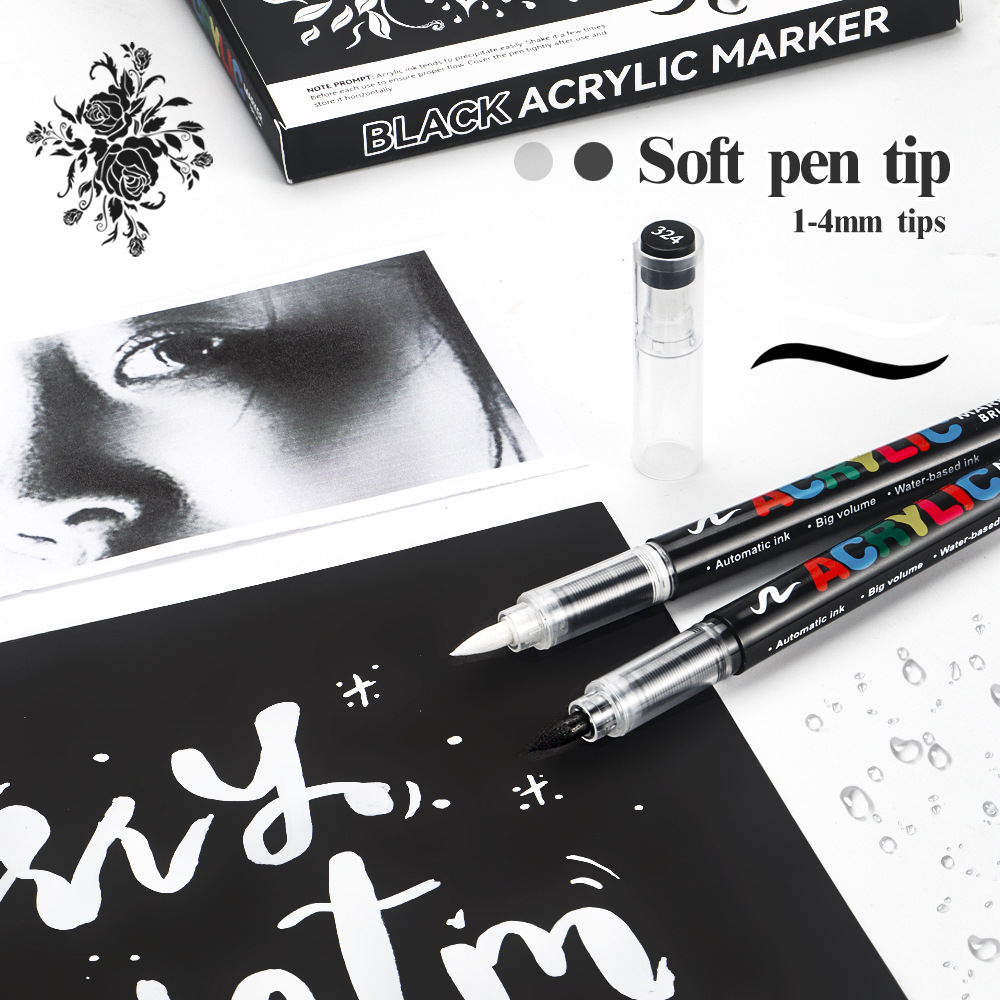 12 adet siyah/beyaz Premium vu - Copic Marker Sketch incelemesi ve fiyatı